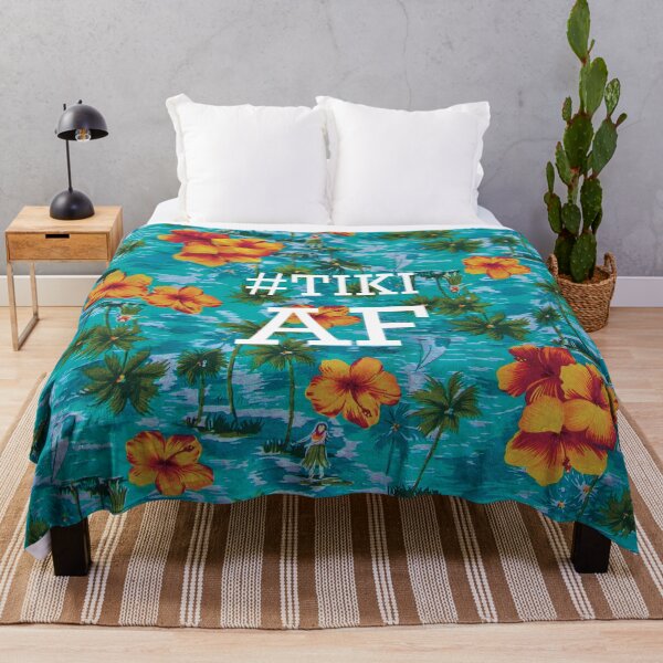 Item preview, Tiki AF - Tropical, Hawaiian, Polynesian, Surf designed and sold by electricdreamz.