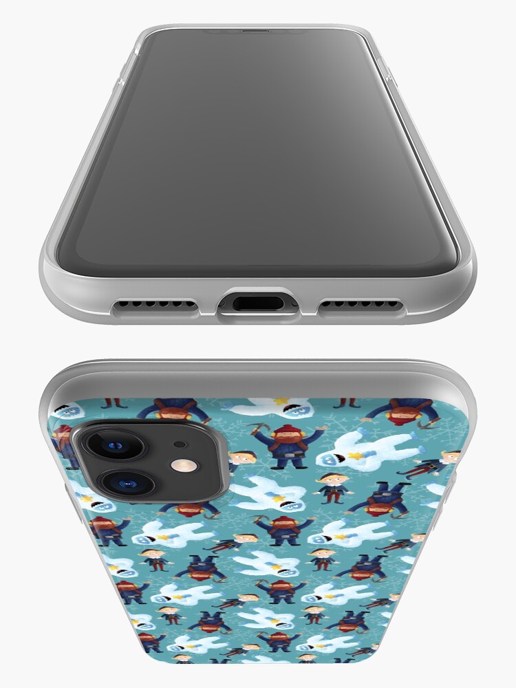 Alternate view of Yukon, Hermey and the Bumble in Teal iPhone Case & Cover