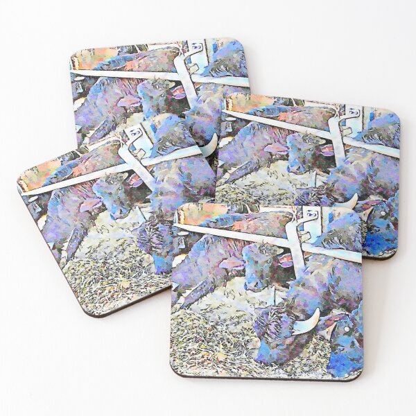 Item preview, Buffaloes in the stall designed and sold by Giuseppe Cocco.