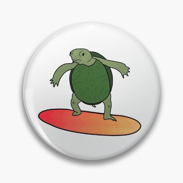 Artikelvorschau, Schildkröte auf einem Surfbrett entworfen und verkauft von lojains.