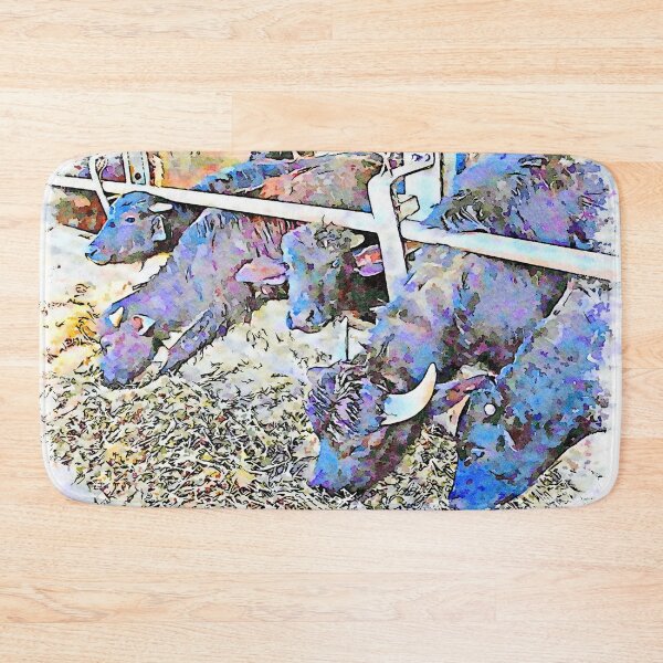 Item preview, Buffaloes in the stall designed and sold by Giuseppe Cocco.