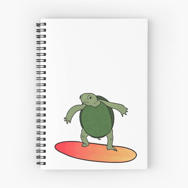 Item preview, Turtle on a Surfboard  designed and sold by lojains.