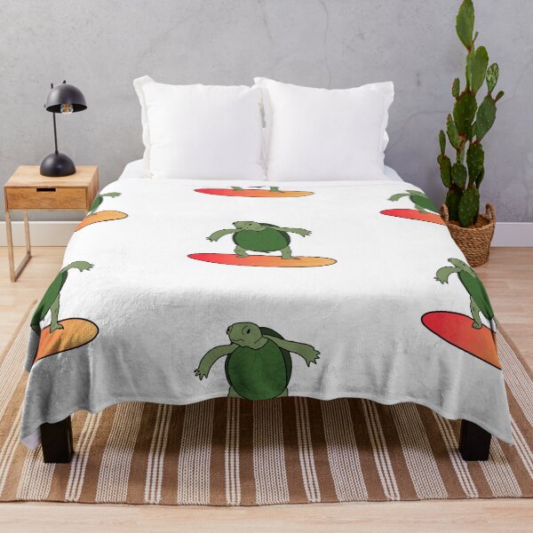 Item preview, Turtle on a Surfboard designed and sold by lojains.