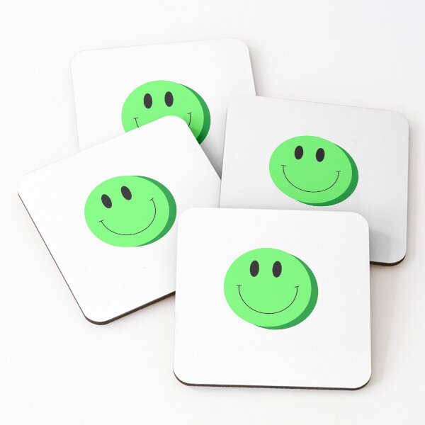 Item preview, Shadow smiley face (green)  designed and sold by IonaAppolina.