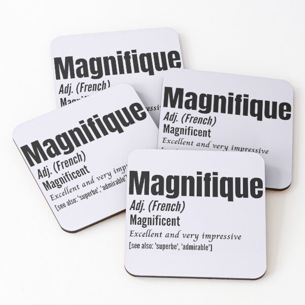 Item preview, French Magnifique Magnificent Francés designed and sold by Time4German.