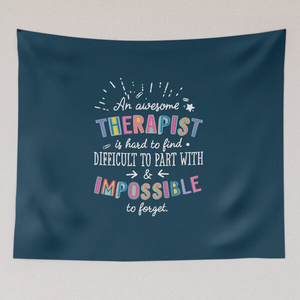 Item preview, An awesome Therapist Gift Idea - Impossible to Forget Quote designed and sold by betternotes.