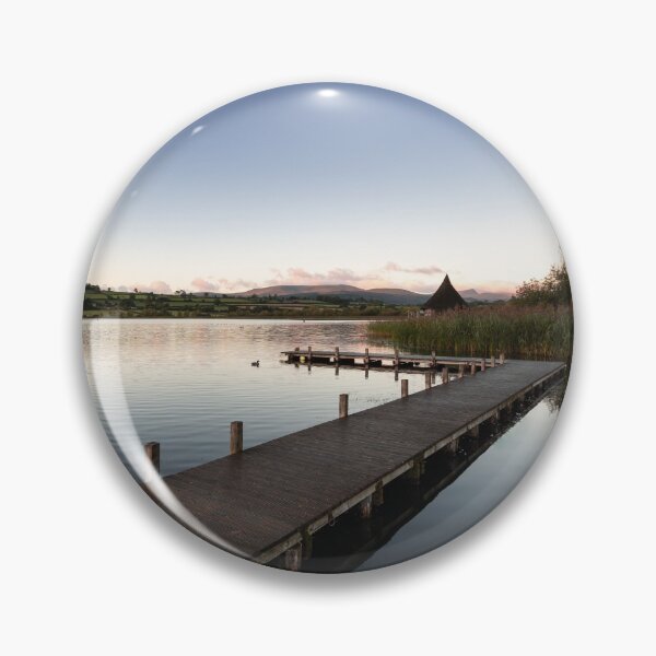 Item preview, Llangors Lake, Brecon Beacons at Sunrise designed and sold by MargaretClavell.