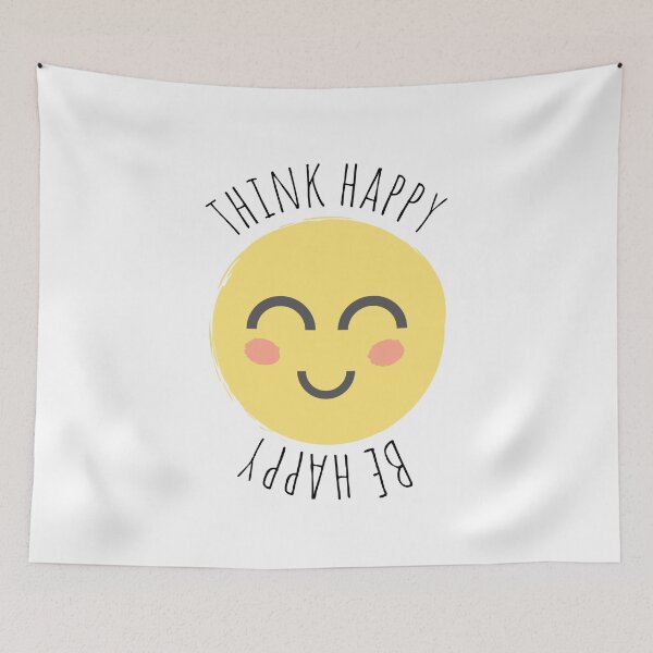 Item preview, Think Happy, Be Happy designed and sold by alwayselle.