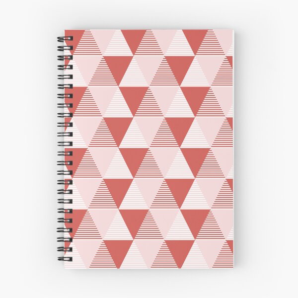 Item preview, Geometric Triangle Pattern - Raspberry Red designed and sold by redparrotdesign.