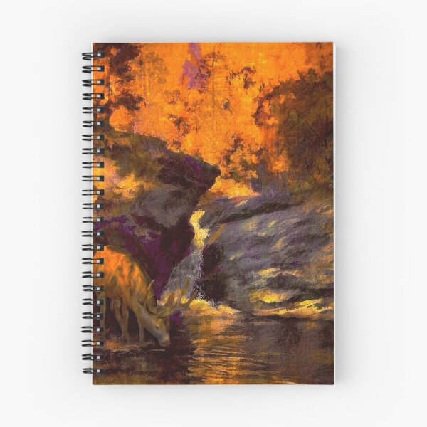 Item preview, Fire at Totem Falls designed and sold by Wib Dawson.