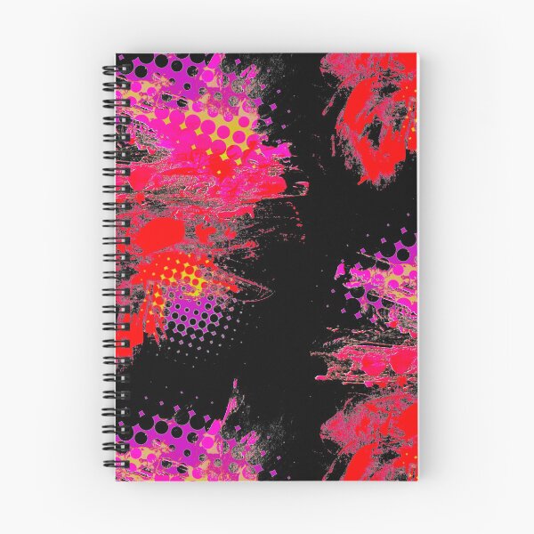 Item preview, Neon color pattern - black background designed and sold by Rockergandalf.