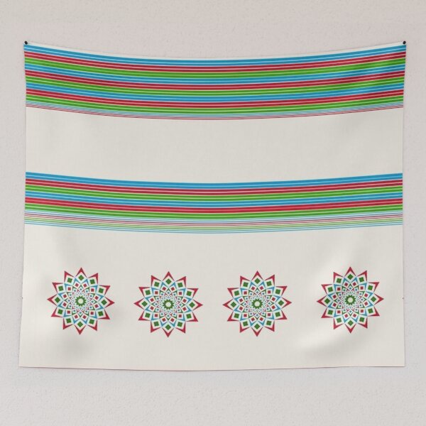 Item preview, Colorful stripes print designed and sold by africanvisuals.
