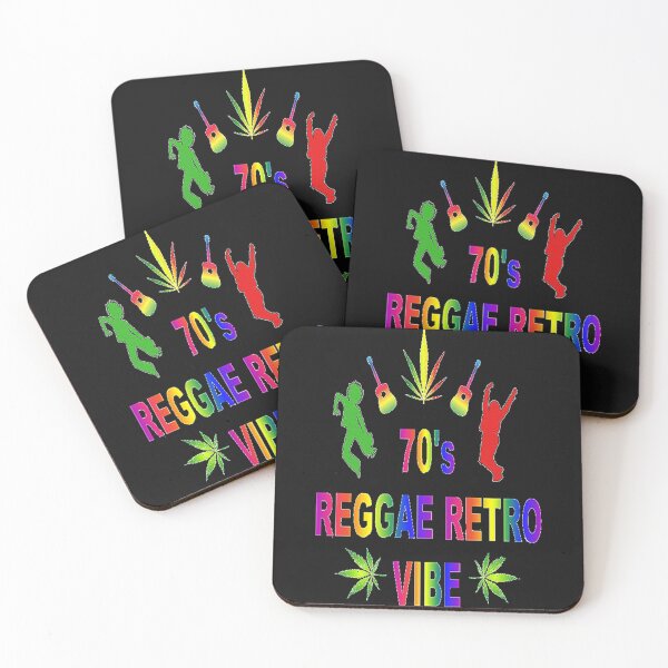 Item preview, 70s Reggae retro vibe design, music minimal abstract art designed and sold by Adri Barnard.