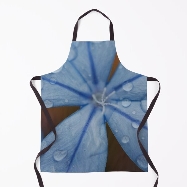 Item preview, Bloom Blue Flower Floral Raindrops Wet Montserrat Caribbean designed and sold by Forestia.