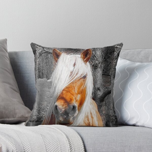Item preview, The red horse with white mane designed and sold by MarieClaude1954.