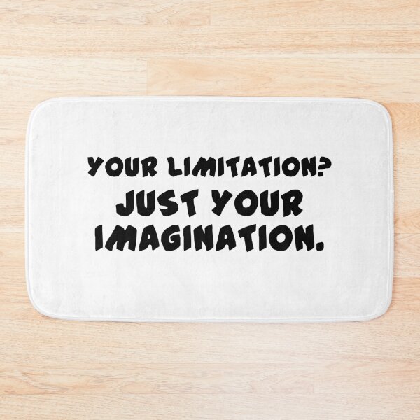 Item preview, Motivated Type - Your Limitations? Just Your Imagination designed and sold by MoonsmileProd.