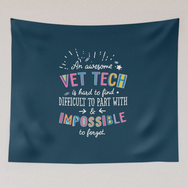 Item preview, An awesome Vet Tech Gift Idea - Impossible to Forget Quote designed and sold by betternotes.
