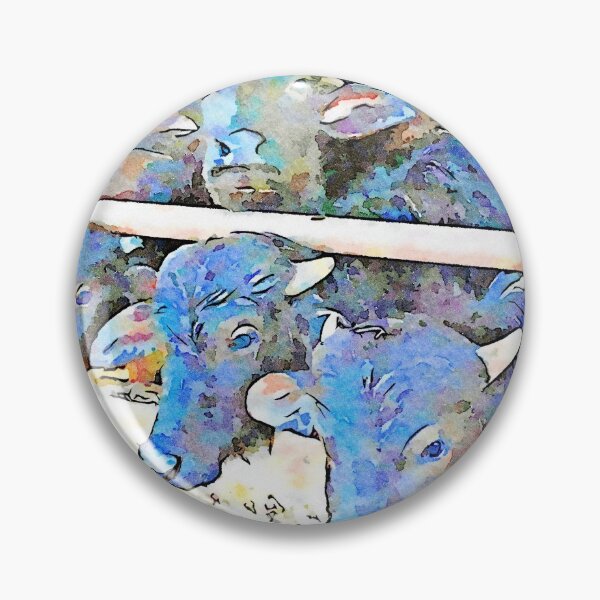 Item preview, Buffaloes in the stall designed and sold by Giuseppe Cocco.