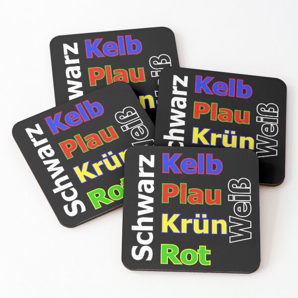 Artikelvorschau, Kelb, Plau, Krün, Rot, Schwarz, Weiß entworfen und verkauft von ARTmanhART.