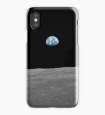 Earthrise above the moon iPhone Case
