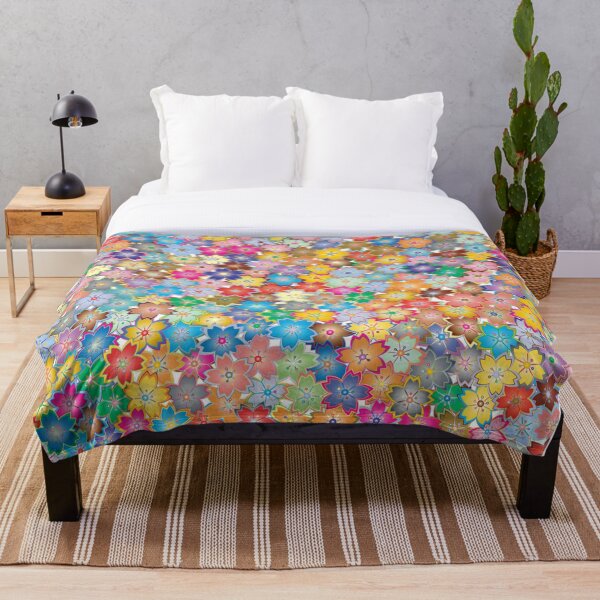 Item preview, Colorful flower pattern designed and sold by HappyPrints405.