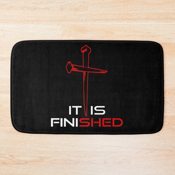 Item preview, It Is Finished Nail Cross designed and sold by NobleForte.