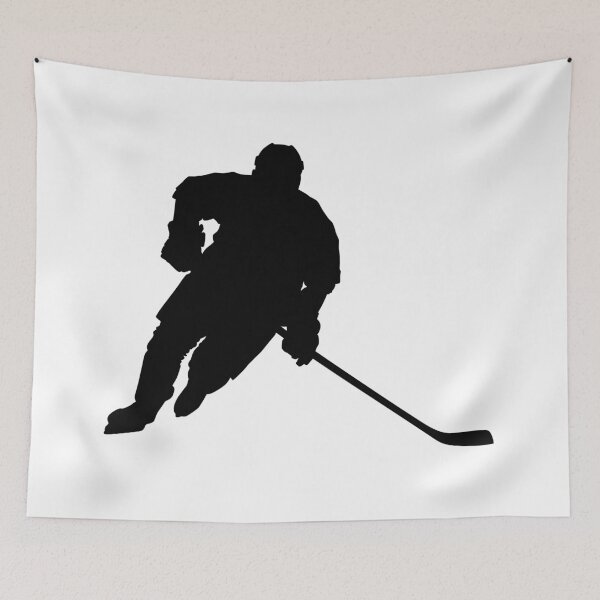 Item preview, Ice hockey player in full equipment while playing ice hockey designed and sold by Marcin Adrian.