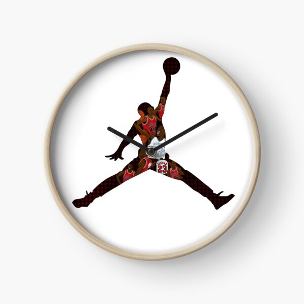 Michael Jordan Collage Clock