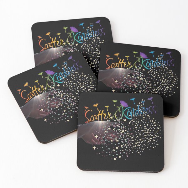 Item preview, Bright Colorful Scatter Kindness Quote designed and sold by Mary Riley.