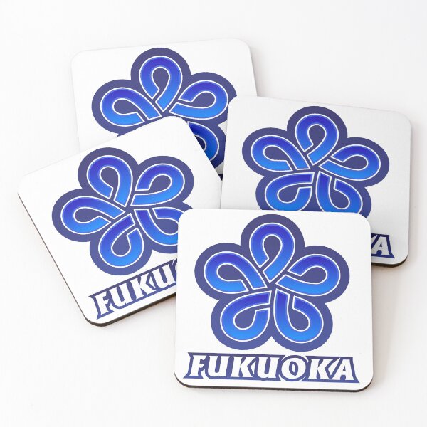 Item preview, Fukuoka Prefecture Japanese Symbol Anime Style designed and sold by PsychicCatStore.