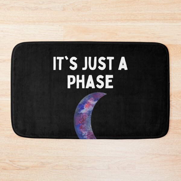Item preview, It's Just A Phase Moon Planet Galaxy Sky Star designed and sold by Two Left Hands Design.