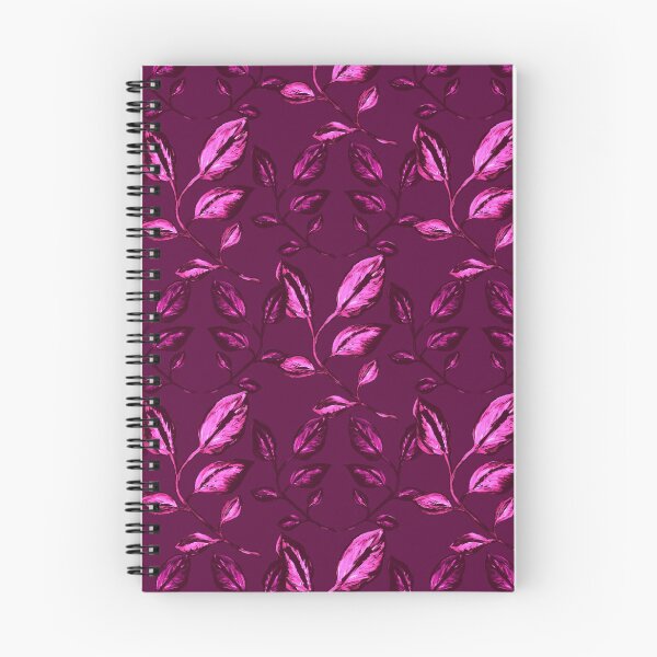 Item preview, Magenta - purple leaves 2 designed and sold by WzoryOzdobne.