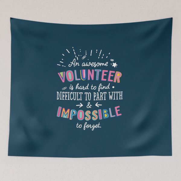 Item preview, An awesome Volunteer Gift Idea - Impossible to Forget Quote designed and sold by betternotes.