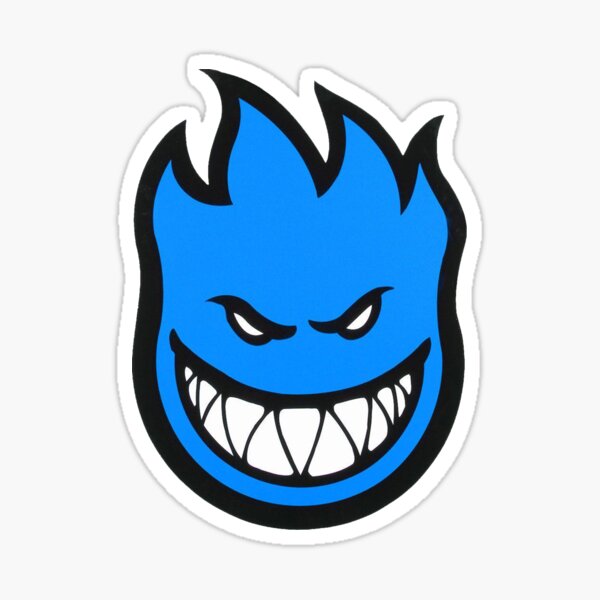 Blue Spitfire Sticker