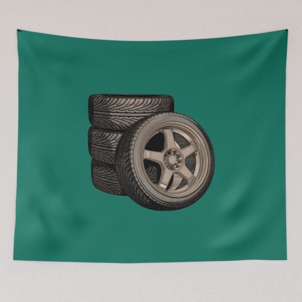 Item preview, JDM TIRE & RIM  ENJOY ! designed and sold by iconicmachines.