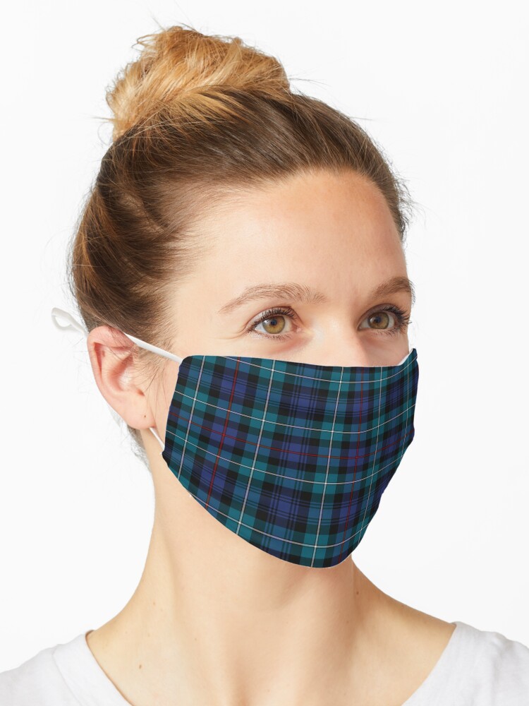 mackenzie tartan face mask