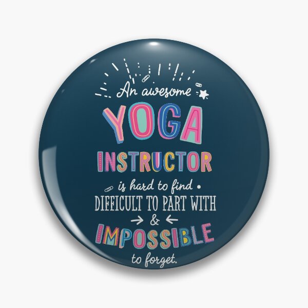 Item preview, An awesome Yoga Instructor Gift Idea - Impossible to Forget Quote designed and sold by betternotes.