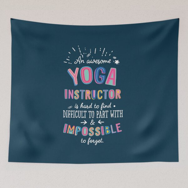 Item preview, An awesome Yoga Instructor Gift Idea - Impossible to Forget Quote designed and sold by betternotes.