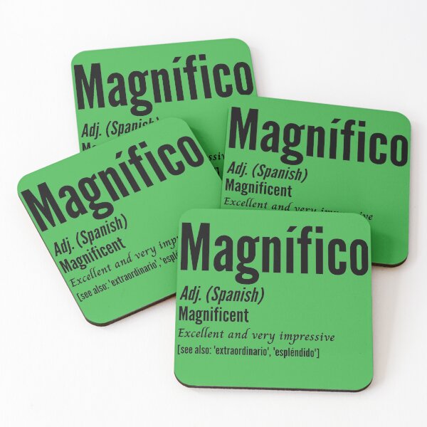 Item preview, Magnífico Magnificent Spanish Male designed and sold by Time4German.