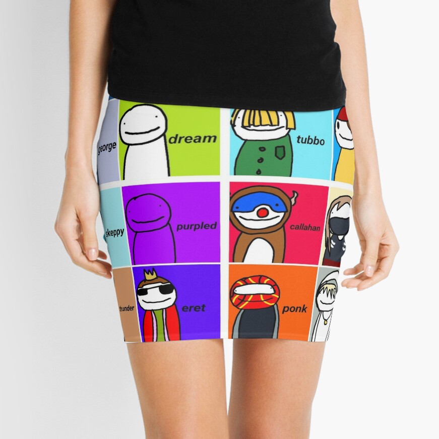 Dream Smp Mini Skirt For Sale By Alyssa1207 Redbubble