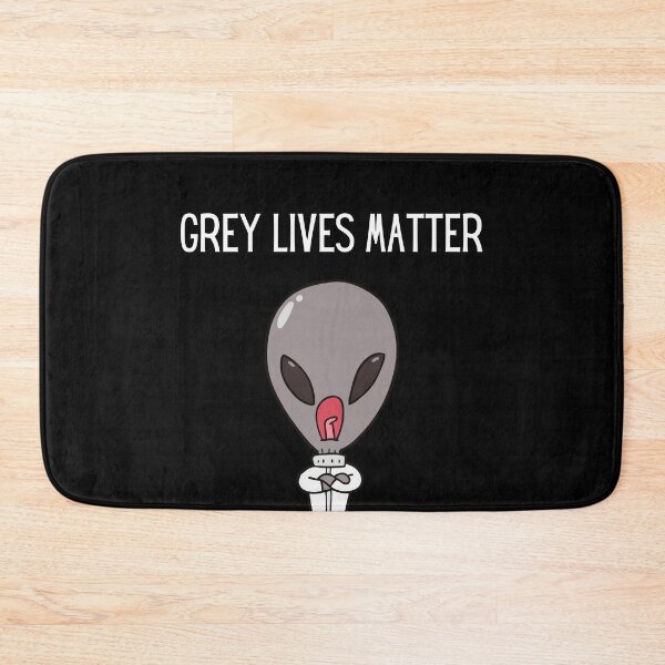 Item preview, Gray Lives Matter Alien Funny Astronaut Protest designed and sold by Two Left Hands Design.