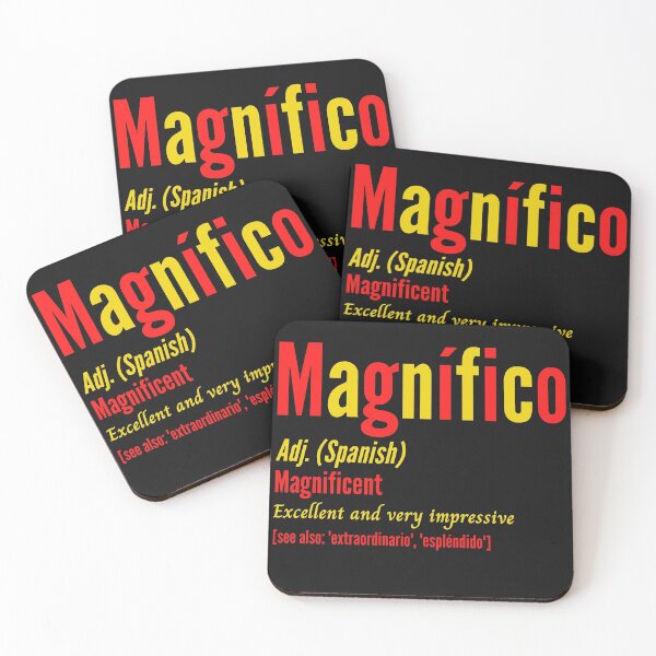 Item preview, Magnífico Magnificent Awesome Amazing Spanish Man designed and sold by Time4German.