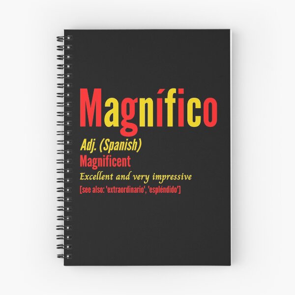 Item preview, Magnífico Magnificent Awesome Amazing Spanish Man designed and sold by Time4German.