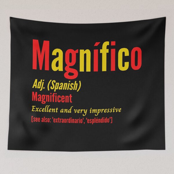 Item preview, Magnífico Magnificent Awesome Amazing Spanish Man designed and sold by Time4German.