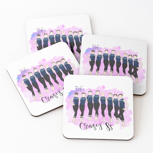 Item preview,  Another group drawing of The Crazy 8s from World of Dance! designed and sold by You2CartoonShop.