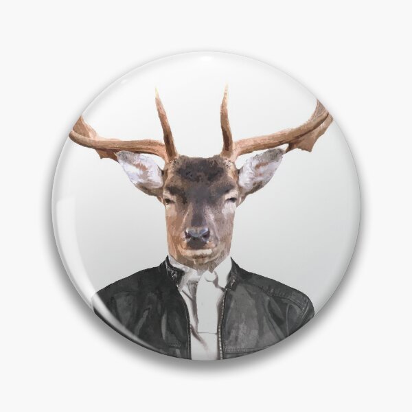Item preview, Fashionable Deer Illustration designed and sold by Alemi.