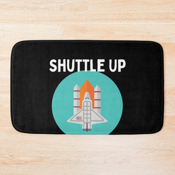 Item preview, Shuttle Up Fun Rocket Astronaut Universe Satellite designed and sold by Two Left Hands Design.