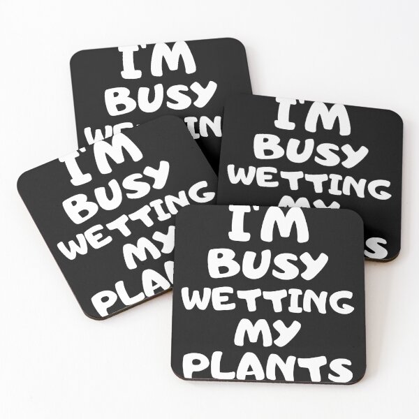 Item preview, Busy Wetting my Plants White designed and sold by starshiporion.