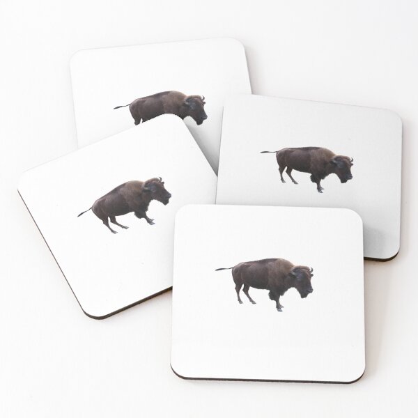 Item preview, cute bison for kids designed and sold by TravelTemple.