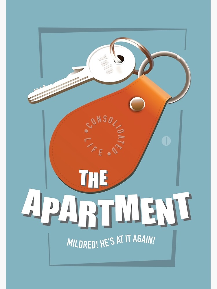 The Apartment - Alternative Movie Poster by MoviePosterBoy